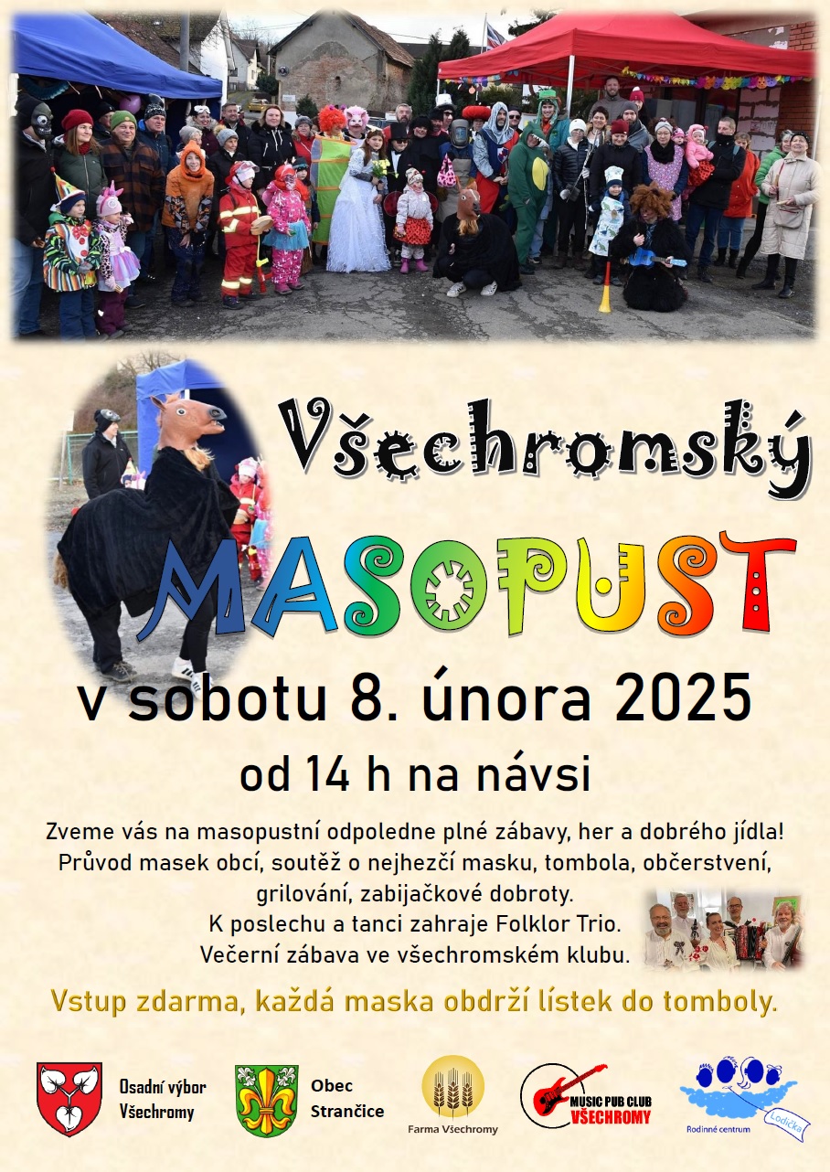 Všechromský masopust 2025